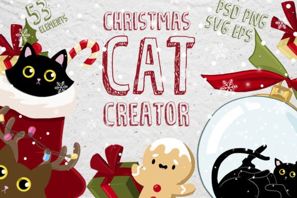 Christmas Cat Creator Vector: A Review for Digital Illustrations