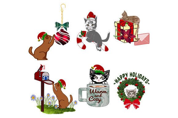 Christmas Cat Set 2: A Designer's Real-World Embroidery Review