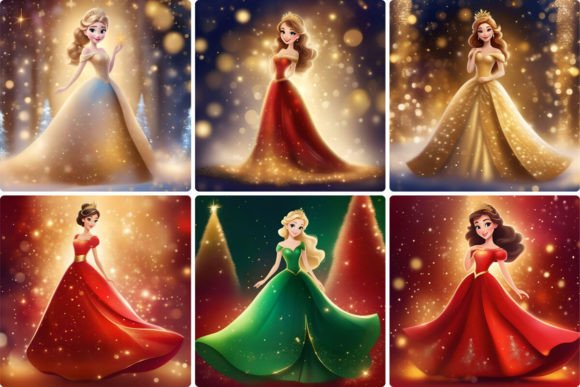 Elegant Christmas Princess Review for Illustrations