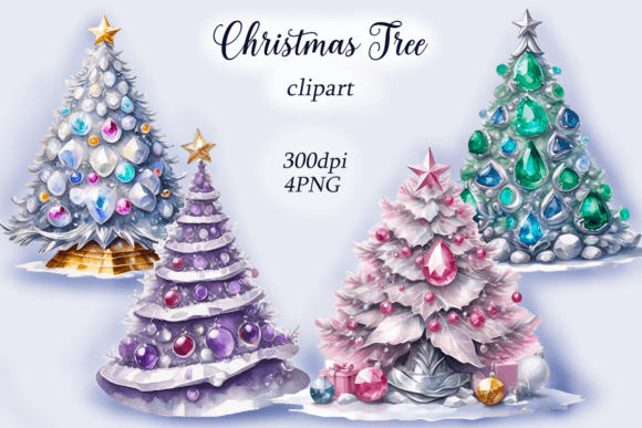 Fantastic Watercolor Christmas Tree: A Review for Illustrations
