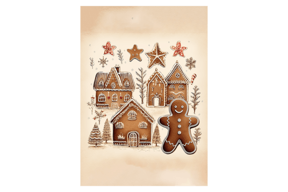 Gingerbread Christmas Card Embroidery Review
