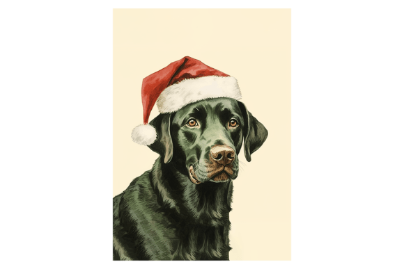 Labrador Christmas Card Review for Brand Illustrations