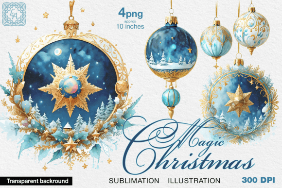 Magic Christmas Watercolor PNG: A Review for Sellers
