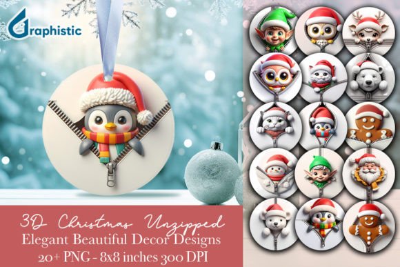 Ornament Christmas Unzipped Bundle: A Designer's Review of Seasonal Illustrations
