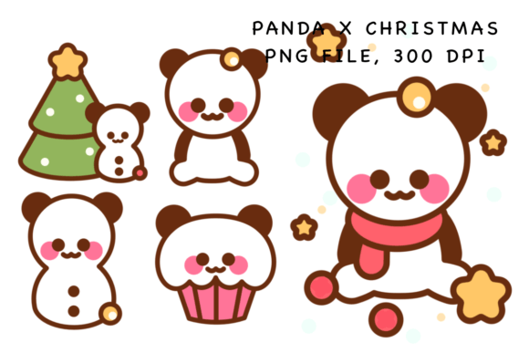 Panda X Christmas Sticker Review for Modern Illustrations