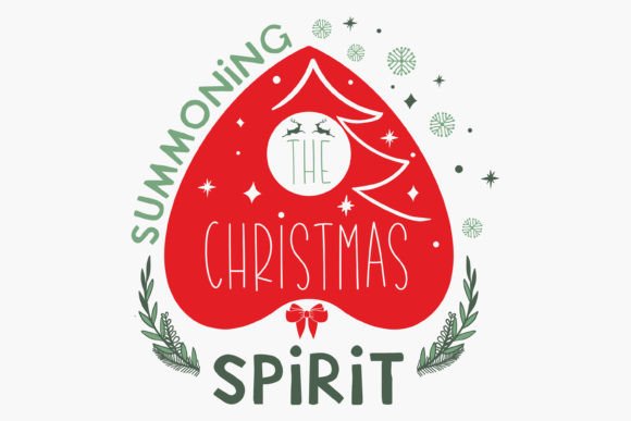 Summoning the Christmas Spirit Svg: A Review for Digital Illustrations