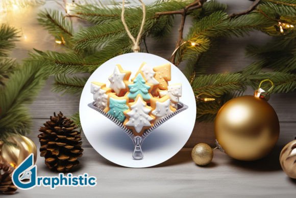 Unzipped 3D Christmas Ornament PNG 20 for Illustrations